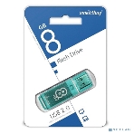 Флешка USB Smartbuy Glossy series green (SB8GbGS-G), 8Gb, USB 2.0, R/W 15/5, зеленый, фото 1