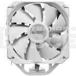Кулер для процессора PCCooler PALADIN 400 WH (200W, 4-pin PWM, 157mm, Al/Cu, 4x6mm, 1x130mm, 76.85CFM, 29dBA, 1600RPM, S: 1851/1700/1200/115X, AM5/AM4, white), фото3