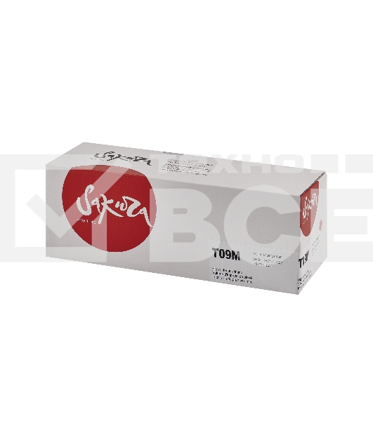 Картридж  Sakura T09M-ECO (3018C006) для Canon, пурпурный, 5900 к. (чип без счетчика копий)