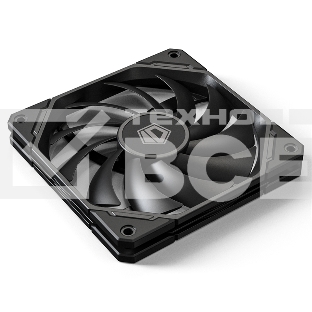 Вентилятор для корпуса ID-Cooling TF-12015-K черный, 120 мм, 2200 об/мин, 32.3 дБ, 4 pin