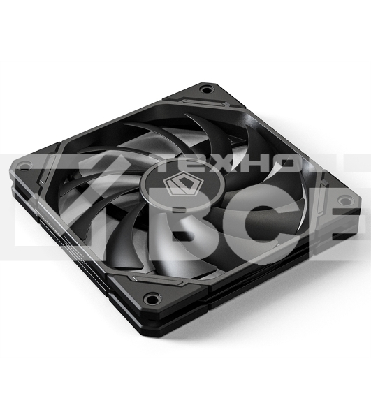 Вентилятор для корпуса ID-Cooling TF-12015-K черный, 120 мм, 2200 об/мин, 32.3 дБ, 4 pin