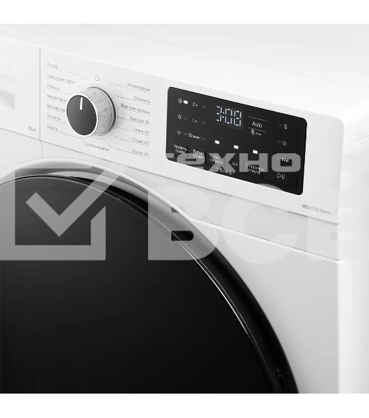 Сушильная машина Monsher MDM 595 Blanc белый, 10 кг, сушка - тепловой насос, программ - 15, 59.5 x 85.5 x 66.5 см