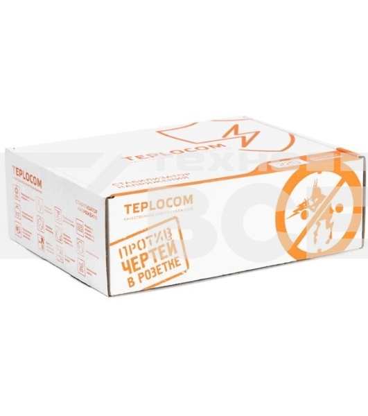 Стабилизатор напряжения TEPLOCOM ST – 222/500-И индикация Бастион 557
