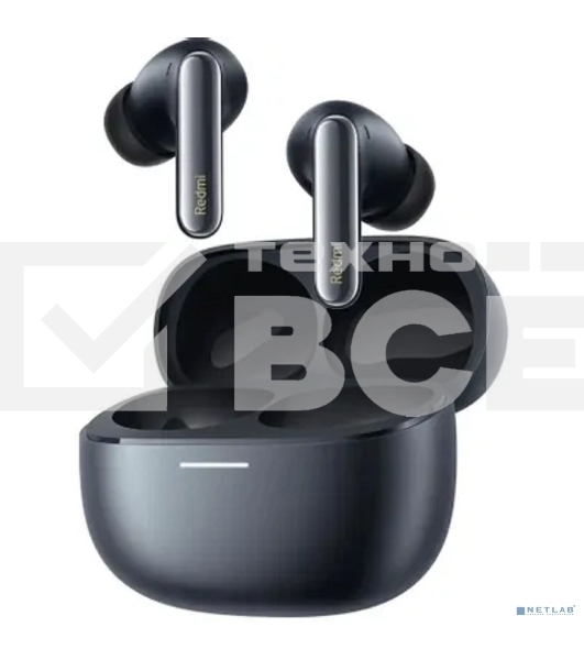 Наушники беспроводные Xiaomi Redmi Buds 6 Pro черный BHR9307GL