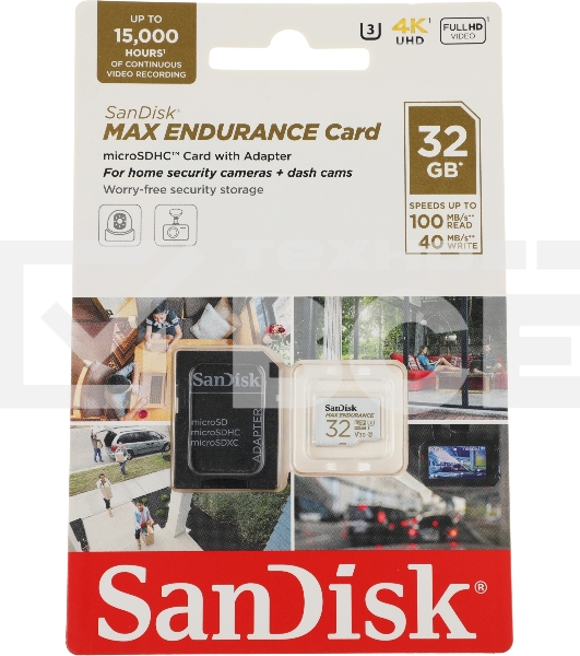 Флеш карта MICRO SDHC 32Gb UHS-3 SDSQQVR-032G-GN6IA SANDISK
