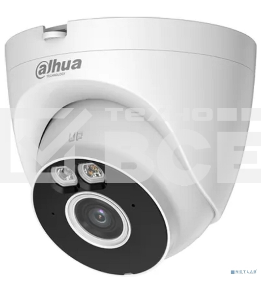 Камера видеонаблюдения IP Dahua DH-IPC-T5AP-PV-0280B Wi-Fi 2.8-2.8мм цв.