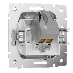 Розетка Ethernet RJ-45 cat. 6A экранированная (белый матовый), фото7