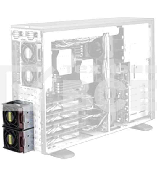 Набор охлаждения Supermicro SC747B X10 Passive GPU Kit
