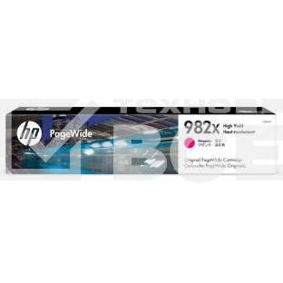 Картридж струйный HP 982X пурпурный PageWide Enterprise Color 765/780/785 T0B28A 16000 стр.