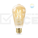 Лампа светодиодная WiZ Wi-Fi BLE50WST64E27920-50Amb1PF/6, фото3