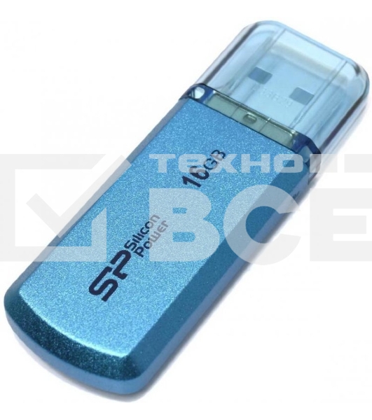 Флеш диск Silicon Power 16Gb Helios 101 SP016GBUF2101V1B USB2.0 синий