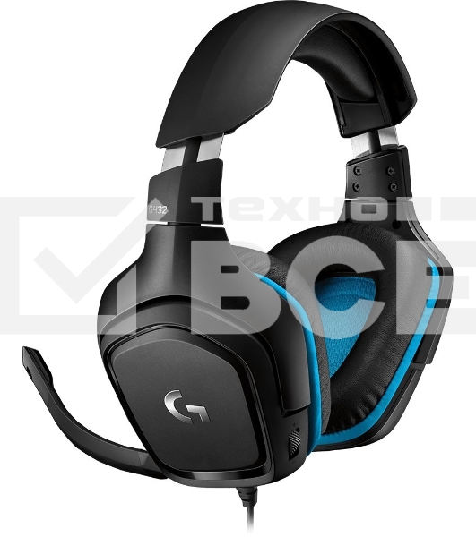 Гарнитура Logitech Headset G432 Wired Gaming Leatherette Retail