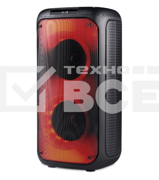 Минисистема Hyundai H-MC1231 черный 40Вт FM USB BT micro SD