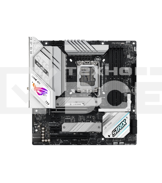 Материнская плата ASUS ROG STRIX B760-G GAMING WIFI D4, LGA 1700, Intel B760, 4xDDR4, 4xSATA, 2xM.2, 1xPCI-E 5.0 x16, 1xPCI-E 4.0 x4, 1xHDMI, 1xDP, 1x 2.5Gb LAN, 1xUSB-A 3.2 Gen 2, 2xUSB-A 3.2 Gen 1, 4xUSB-A 2.0, 1xUSB-C 3.2 Gen 1, 1xUSB-C 3.2 Gen 2x2, 7x3.5 мм, 7.1, Micro-ATX