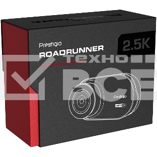 Видеорегистратор Prestigio RoadRunner 460W, 3.0'' IPS (854x480) touch screen display, WQHD 2.5K 2560x1440@30fps, Mstar SSC8629Q, 5 MP CMOS Sony Starvis IMX335 image sensor, 5 MP camera, 140° Viewing Angle, Wi-Fi, USB Type-C, Supercapacitor, Night Vision, 