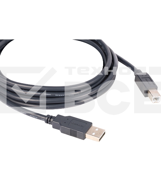Кабель Kramer C-USB/AB-10 USB-A 2.0 вилка- USB-B вилка, 3 м