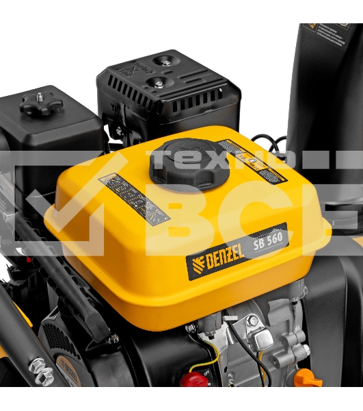 Бензиновая снегоуборочная машина SB 560, 212cc, ручной старт Denzel