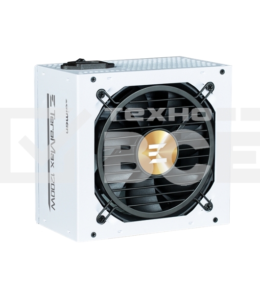 Блок питания Zalman TeraMax II WH, 1200Вт, 80 PLUS Gold, 120мм, модульный, белый