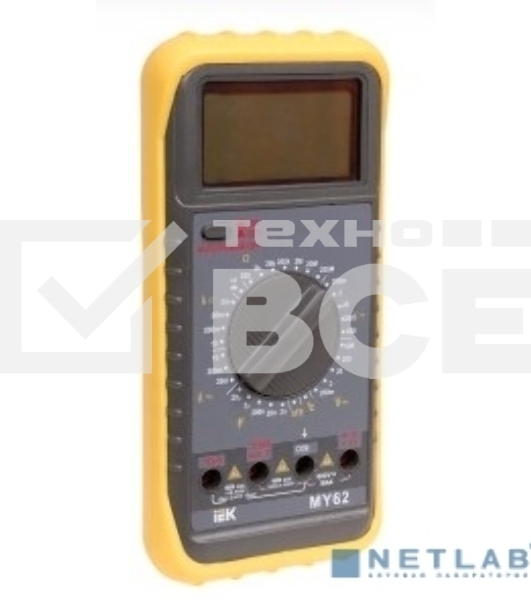 Мультиметр цифровой Professional MY62I ИЭК TMD-5S-062