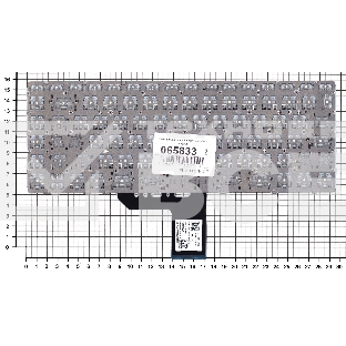 Клавиатура для ноутбука HP Spectre X360 13-w000 13-ac000 черная с подсветкой