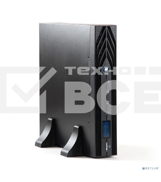 Источник бесперебойного питания Бастион SKAT-UPS 3000-RACK-ON-E {Online, 3000ВА/2700Вт, стойка/на пол, 8xC13 + 1xC19, USB/RS-232, EPO, БЕЗ АКБ 6x, МПТ} (9909)