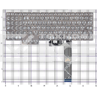 Клавиатура для ноутбука Lenovo Legion Pro 5 16IRX8 черная