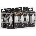Лампа светодиодная Gauss Black 6.5Вт цок.:E14 свеча 220B 3000K св.свеч.бел.теп. C37 (упак.:10шт) (103101107), фото5