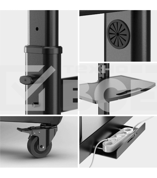 Стойка ONKRON TS1891 черный