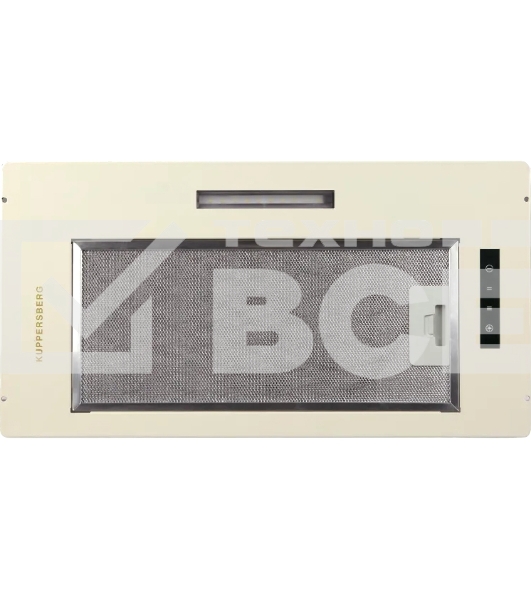 Вытяжка встраиваемая Kuppersberg Intouch 60 C бежевый, 55 см, 1000 м³/ч, 41 дБ