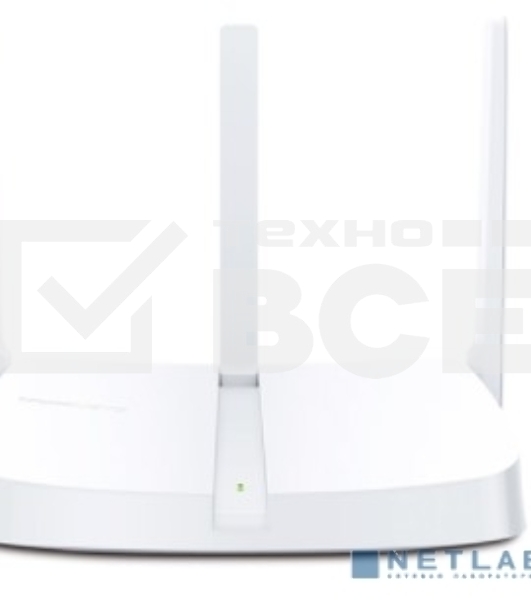 Роутер Mercusys MW306R 300 Mbps Multi-Mode Wireless N Router, 3 × Fixed External Antennas, 3× 10/100 LAN Port, 1× 10/100 WAN Port, 4 in 1- Access Point/Router/Range extender/WISP Mode, WPS/Reset Button, Parental Controls, Guest Network