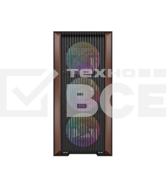 Корпус SAMA Z60, Midi-Tower, чёрный, 4 x 140 мм