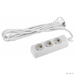 Удлинитель UX-3e-5m c заземл, 3х0,75мм2, ПВС, 3гн, 5м (5/20/600)) |Б0038576 | ЭРА, фото4