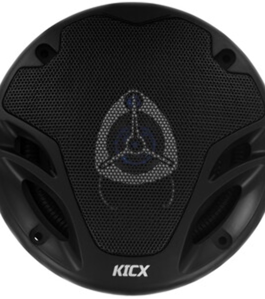 Колонки автомобильные Kicx GX-165 140Вт 92дБ 4Ом 16.5см (6 1/2дюйм) (ком.:2кол.) коаксиальные трехполосные