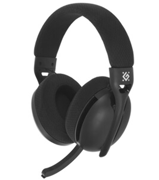 Гарнитура Defender Triple чёрный, беспроводная + проводная, Bluetooth, USB / USB-C, до 48 ч