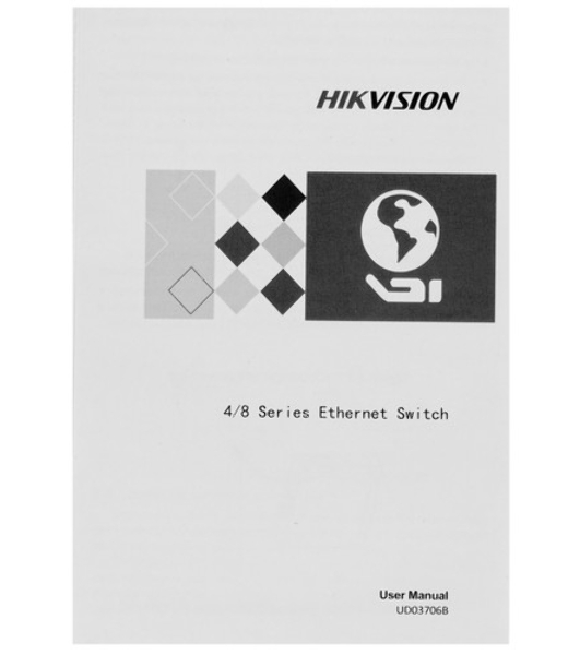 Коммутатор Hikvision DS-3T0310P, 8×100 Мбит/с PoE+ + 2×1 Гбит/с SFP, неуправляемый
