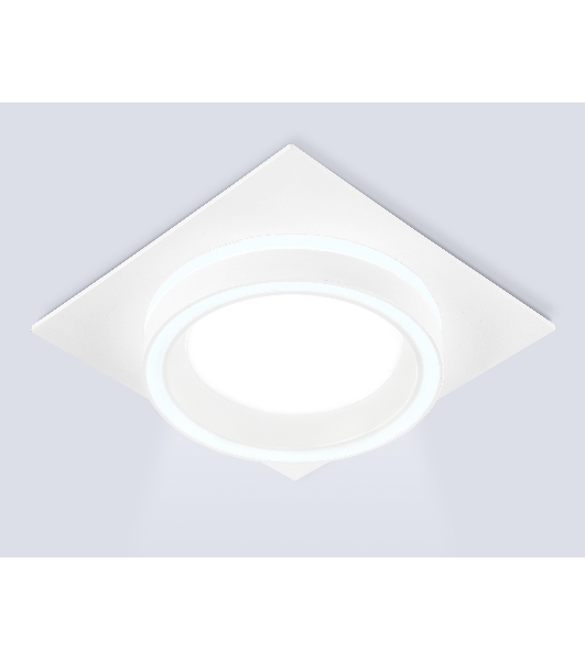 Светильник встраиваемый TU5220 WH белый IP20 GX70 D150*150*52