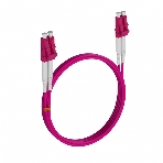 Кабельная сборка REXANT 50-2611-3 Патч-корд оптический многомодовый (MM) 50/125 OM4 разъемы zip-cord LC/UPC-LC/UPC, 3мм, Duplex, LSZH, 3м, REXANT PRO, фото 1
