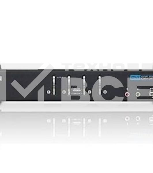 Переключатель ATEN KVM Switch CS1764A-AT-G 4-х портовый USB 2.0 DVI KVMP™-переключатель (KVM Switch)