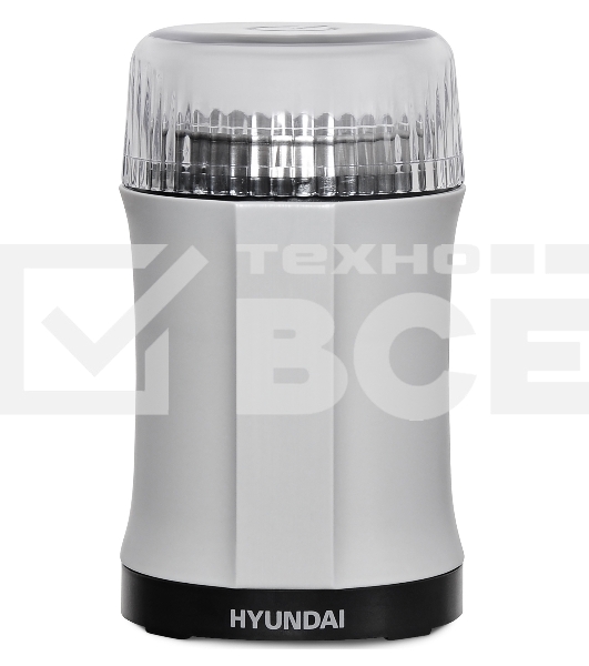 Кофемолка Hyundai HYC-G3241 200Вт сист.помол.:ротац.нож вместим.:40гр черный