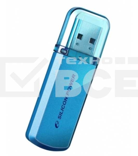 Флеш диск Silicon Power 16Gb Helios 101 SP016GBUF2101V1B USB2.0 синий