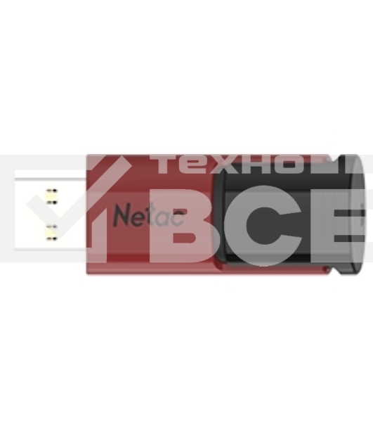 Флеш диск USB Drive Netac U182 Red USB3.0 64GB, retail version