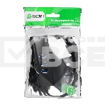 Cетевой адаптер Greenconnect USB 3.1 Тип C M -> Ethernet RJ-45 F Lan Card + USB 2.0-хаб на 3 порта (GCR-UC2CL01), фото 1
