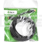 Кабель GCR Premium 1.8m HDMI 2.0, HDR, Ultra HD 4K60 Hz/ 5K30Hz, 3D, Ethernet 18.0 Гбит/с, OD8.0mm, 28/26 AWG, черный, фото3