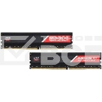 Оперативная память AMD Radeon R7, DDR4, 16GB (2x8GB), 2666MHz, CL16, с радиатором, черный, фото2