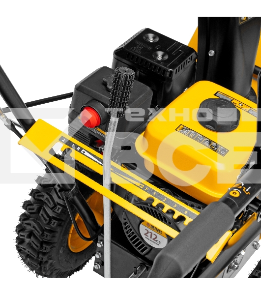 Бензиновая снегоуборочная машина SB 560, 212cc, ручной старт Denzel