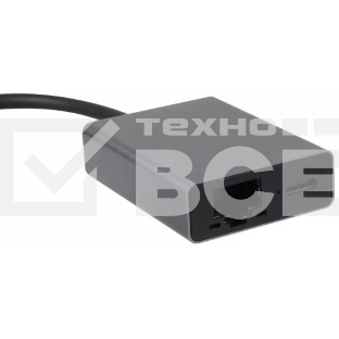 Адаптер TypeC--->RJ45+PD 100Вт, Allum Shell, VCOM <CU4591>