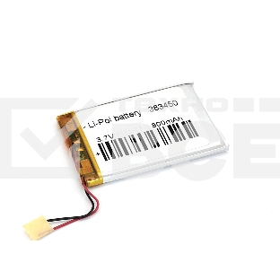 Аккумулятор Li-Pol (батарея) 3.8*34*50мм 2pin 3.7V/800mAh
