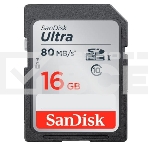 Флеш карта SDHC 16Gb Class10 Sandisk SDSDUNC-016G-GN6IN Ultra 80, фото8