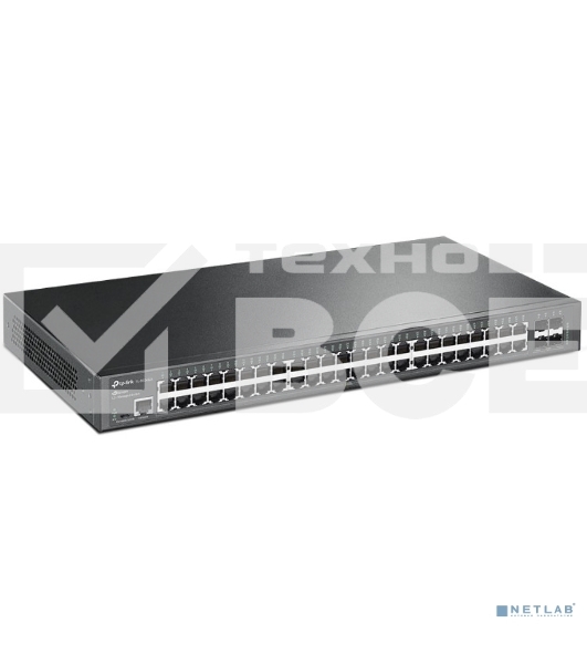 Коммутатор 48-портовый гигабитный управляемый уровня 2+ TP-Link TL-SG3452X JetStream с четырьмя слотами SFP+ 10 Гбит/с