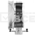 Кулер для процессора PCCooler PALADIN 400 WH (200W, 4-pin PWM, 157mm, Al/Cu, 4x6mm, 1x130mm, 76.85CFM, 29dBA, 1600RPM, S: 1851/1700/1200/115X, AM5/AM4, white), фото4
